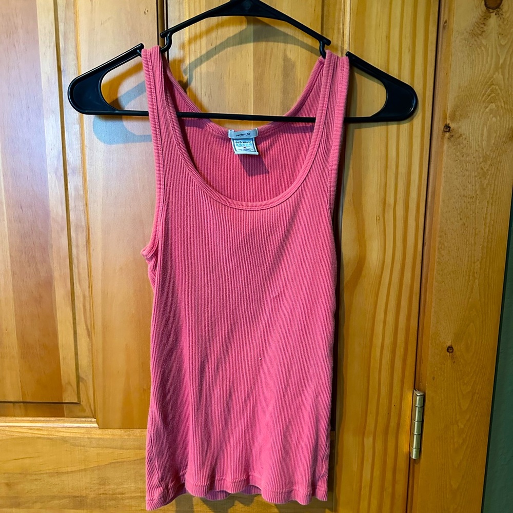 Pink Old Navy tank top; size small; $6